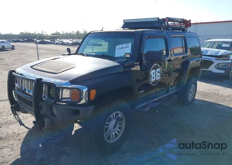2006 Hummer H3 Suv из США, поврежденный, VIN 5GTDN136868161837